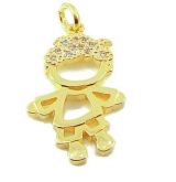 PINGENTE MENINO OU MENINA COM ZIRCÔNIAS